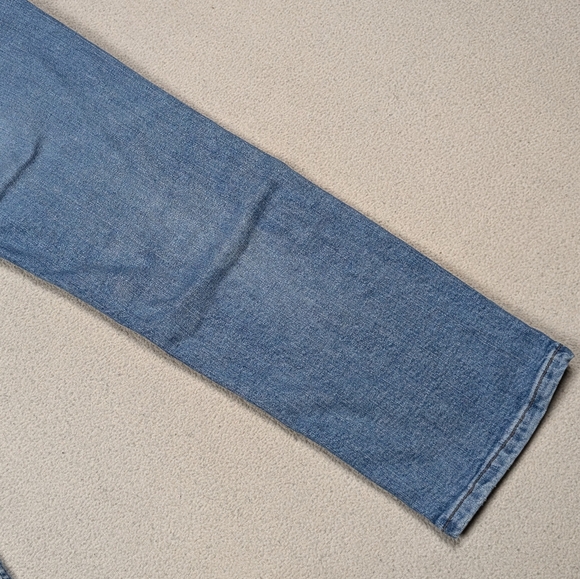 Levi's 514 Men's 29x30 Blue Jeans Stretchy Straight Leg Faded Medium Wash - Picture 10 of 16